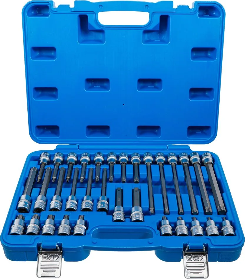 BGS 5182 Dopsleutelbitset 12,5 mm (1/2") T-profiel (voor Torx) 32-delig