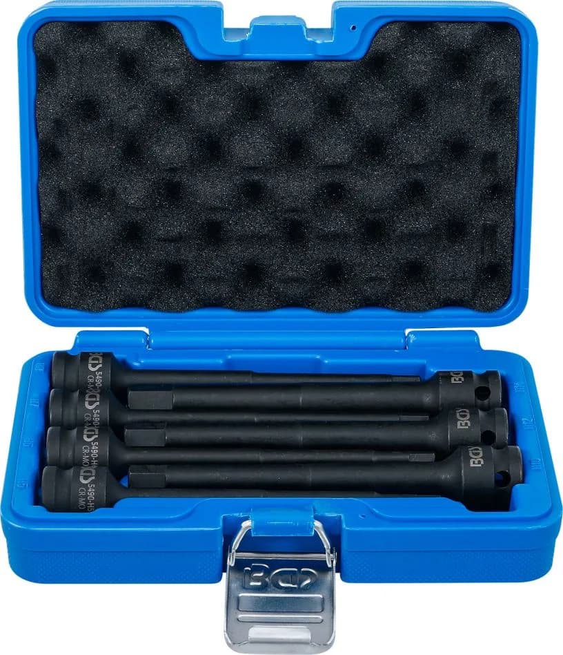 BGS 5490 Kracht dopsleutelbitset lengte 150 mm 12,5 mm (1/2") binnenzeskant 5 - 14 mm 7-delig