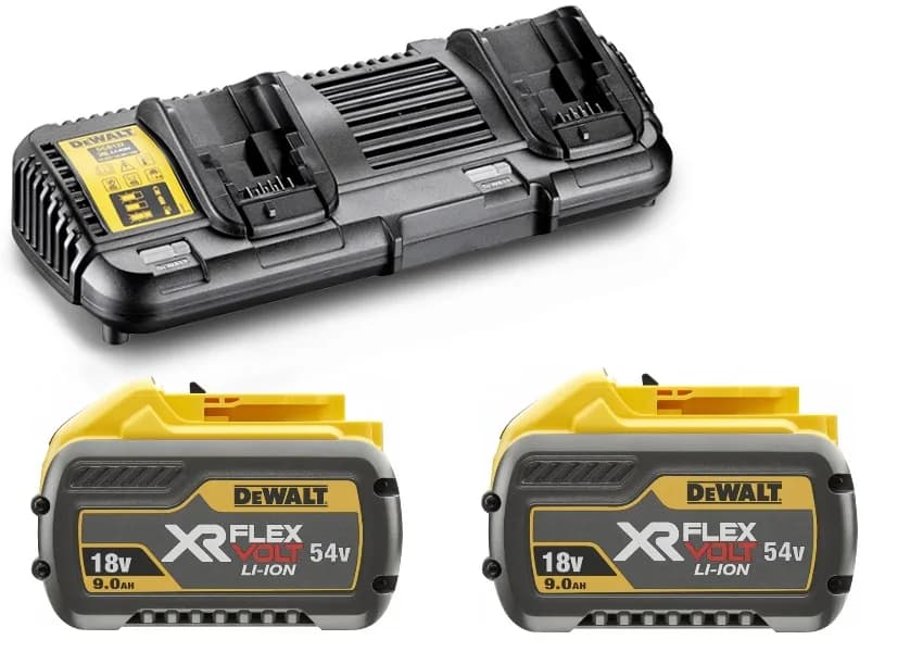 DeWalt Accessoires DCB132X2-QW FLEXVOLT Accu Set 2x 18V/54V accu's + XR Multivoltage lader