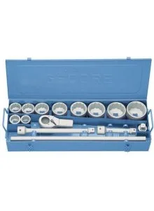Gedore 6181870 D 21 EW Dopsleutelset 1" 15-dlg UD-Profiel 7/8-2W