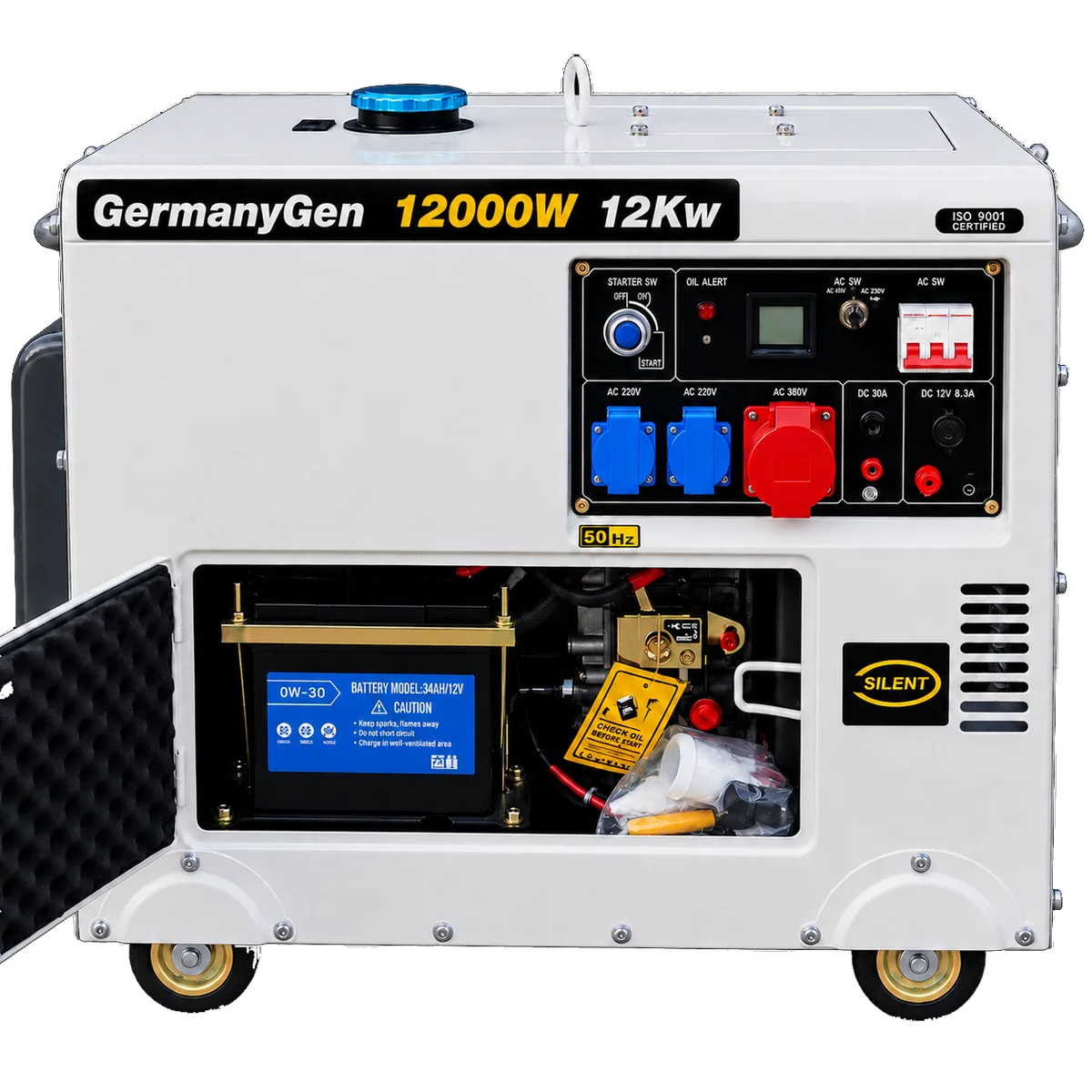 Diesel Noodstroomaggregaat 12000W