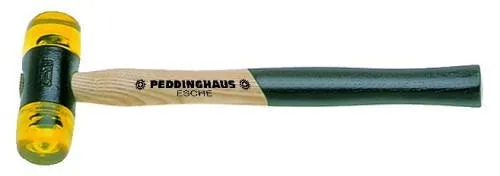 Peddinghaus 5034020035 Plastic hamer gr.4 35mm geel essen steel
