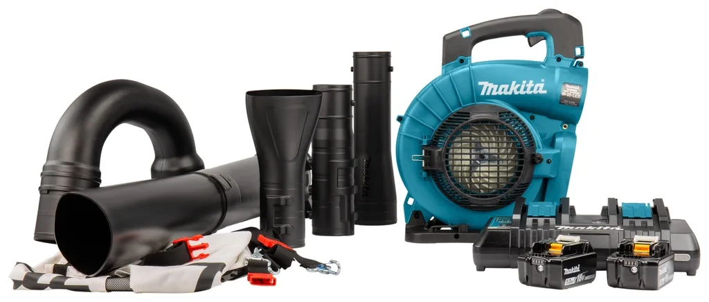 Makita DUB363PT2V 2 x 18 volt Bladblazer/zuiger 5.0Ah li-Ion