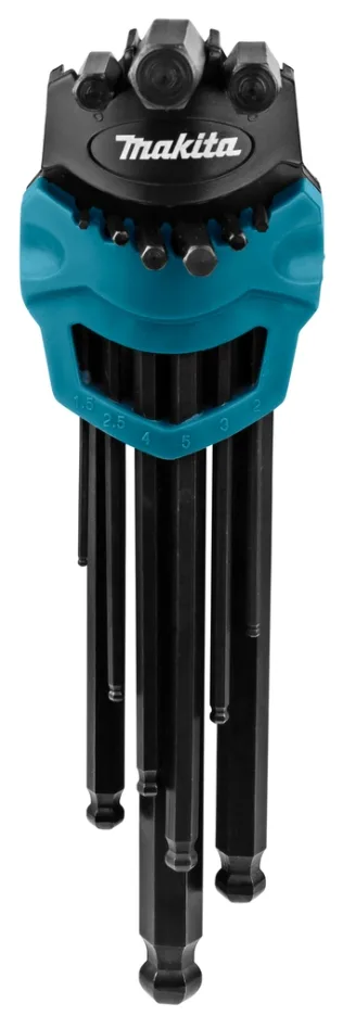 Makita Accessoires B-65894 inbussleutelset 9-dlg
