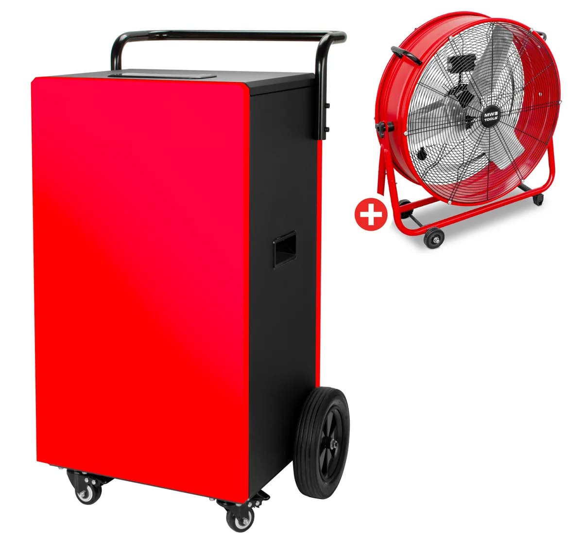 Metal Works 722313677 BDM90N PACK A Industriële bouwdroger metaal 90L/dag met DC pomp
